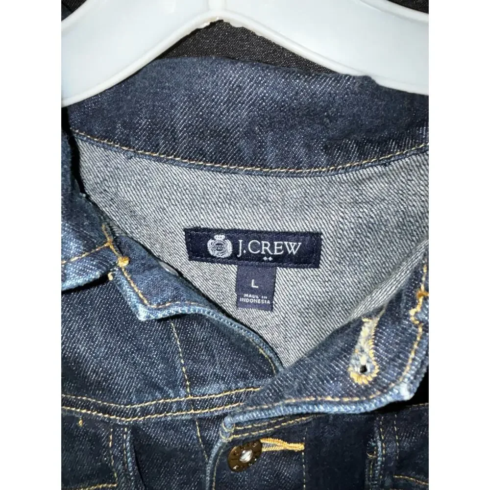 Vintage Dead Zone Back Patch Denim Jacket J. Crew Men's